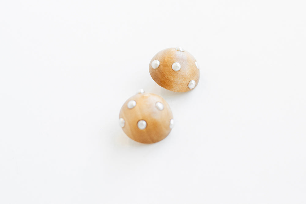 Sophie Monet Pearl Globe Earrings - Alchemy Works