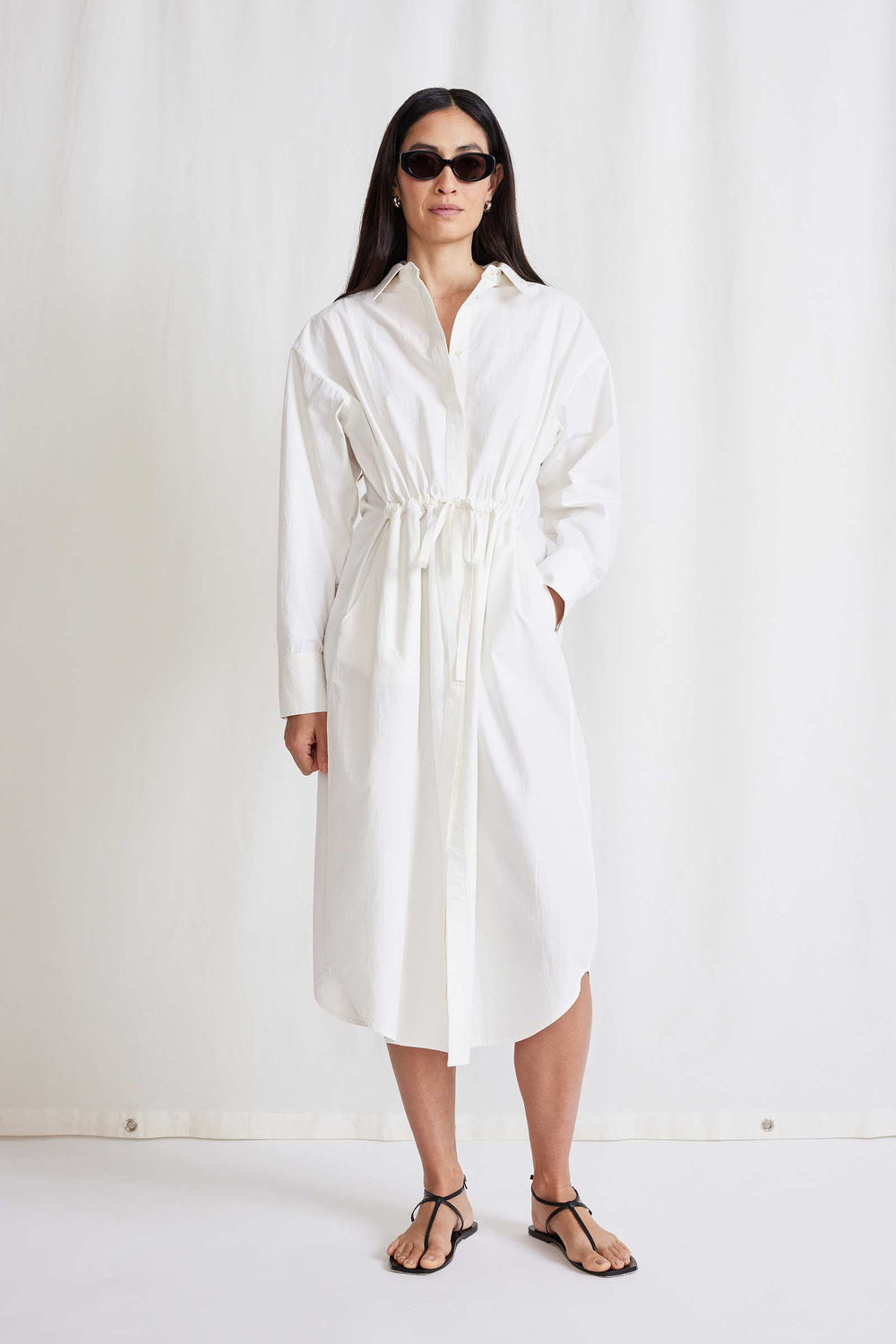 Apiece Apart Molto Shirt Dress (Cotton ) - Alchemy Works