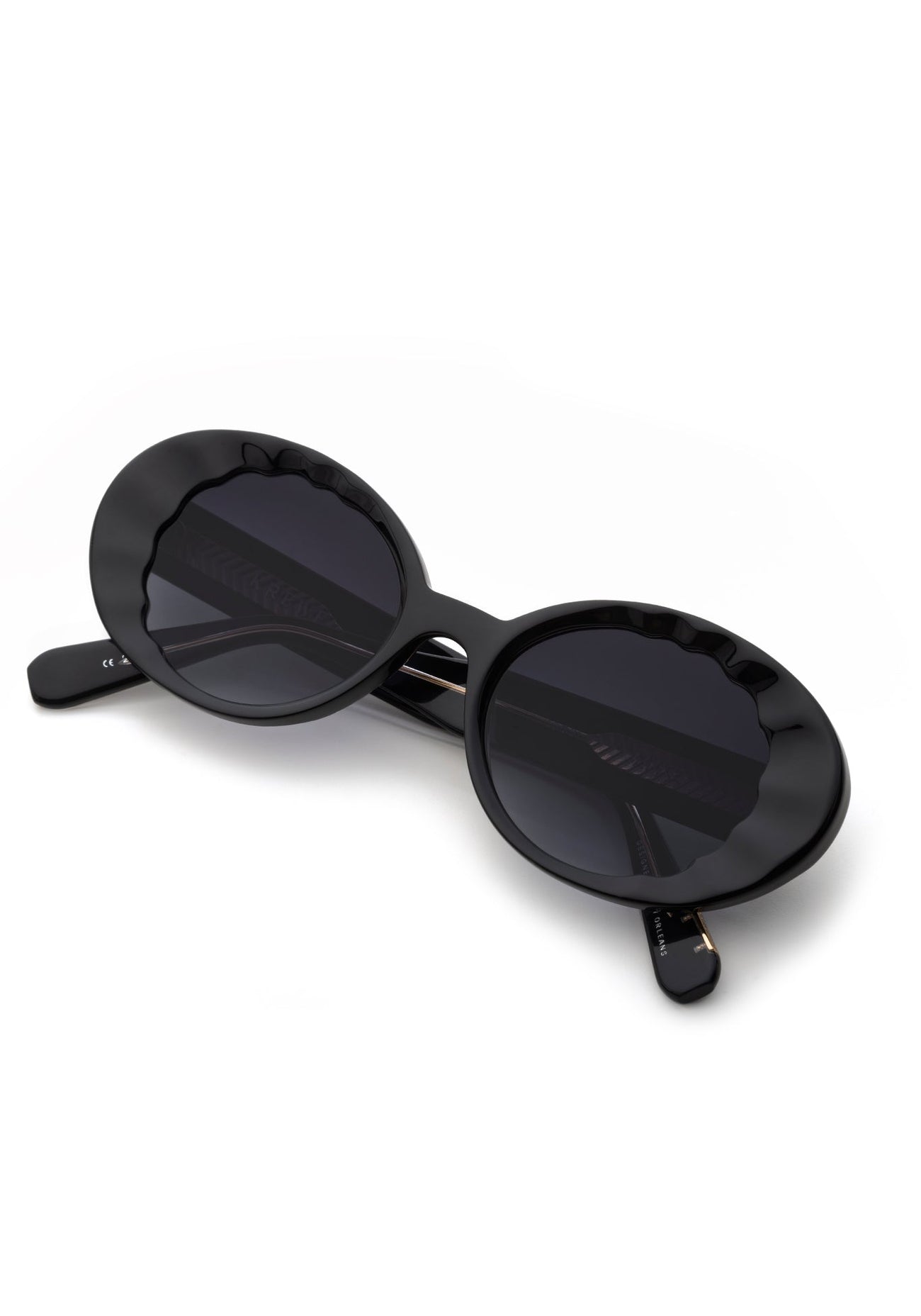 
                  
                    Krewe Alixe Sunglasses - Black + Black and Crystal - Alchemy Works
                  
                