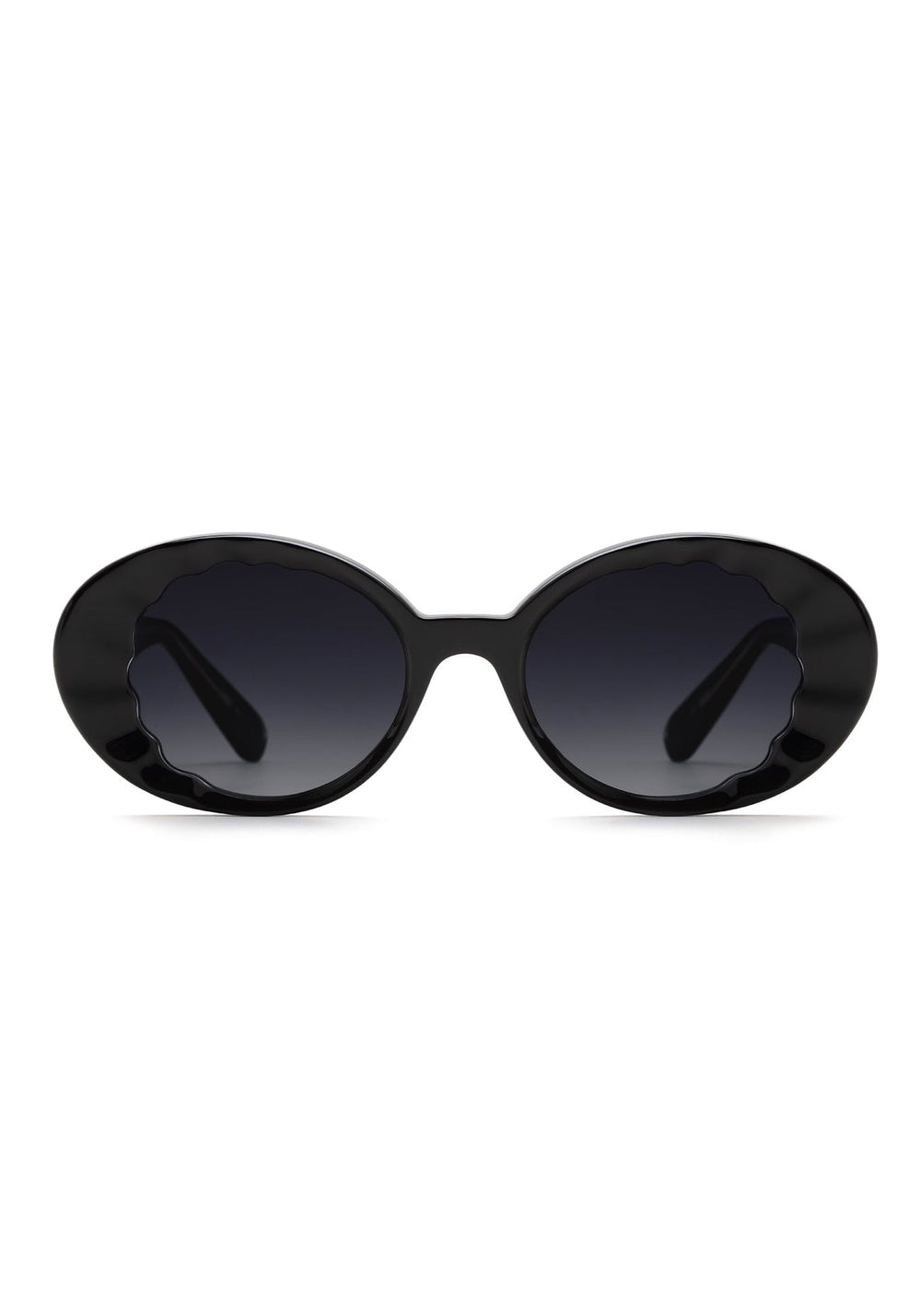 Krewe Alixe Sunglasses - Black + Black and Crystal - Alchemy Works