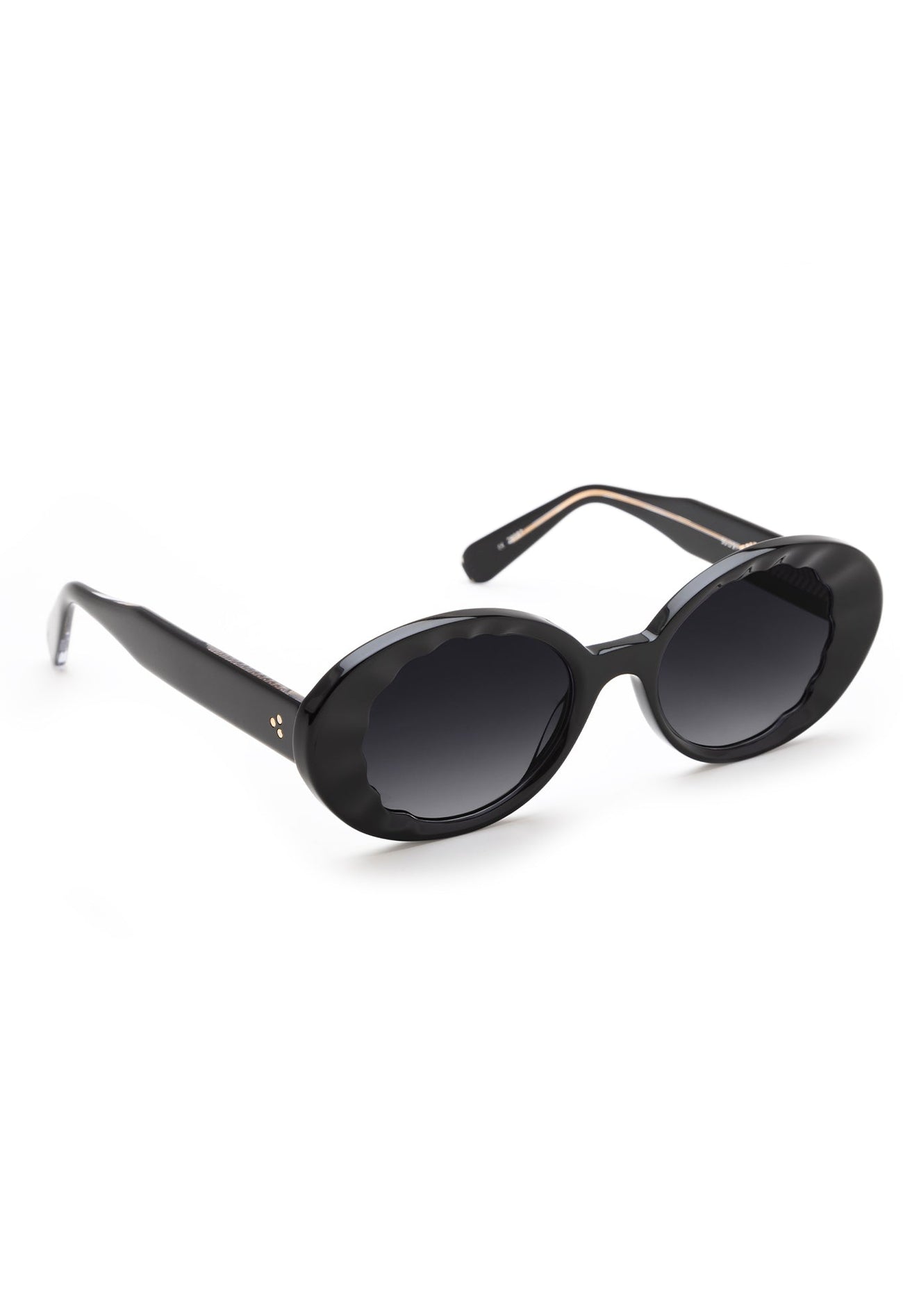
                  
                    Krewe Alixe Sunglasses - Black + Black and Crystal - Alchemy Works
                  
                