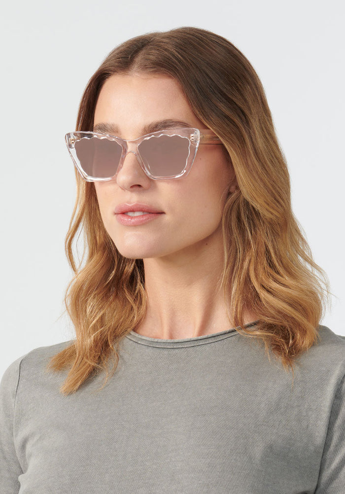 
                  
                    Krewe Brigitte Sunglasses - Crystal Mirrored - Alchemy Works
                  
                