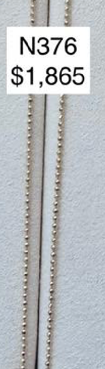 Zofia Day Necklaces:Diamond Cut Ball Chain Necklace - 16" - Alchemy Works