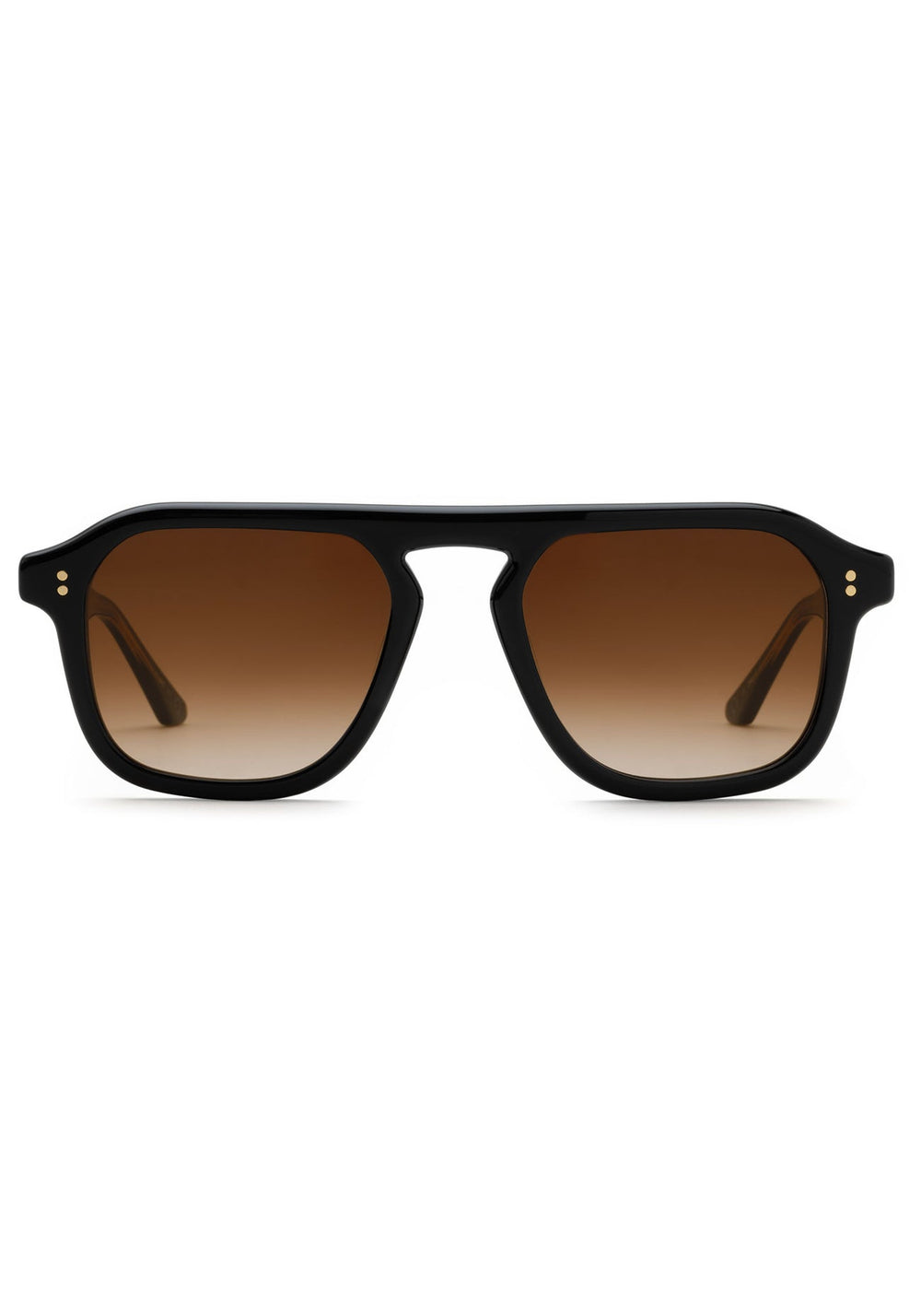 Krewe Zander Sunglasses - Black + Black Tea - Alchemy Works