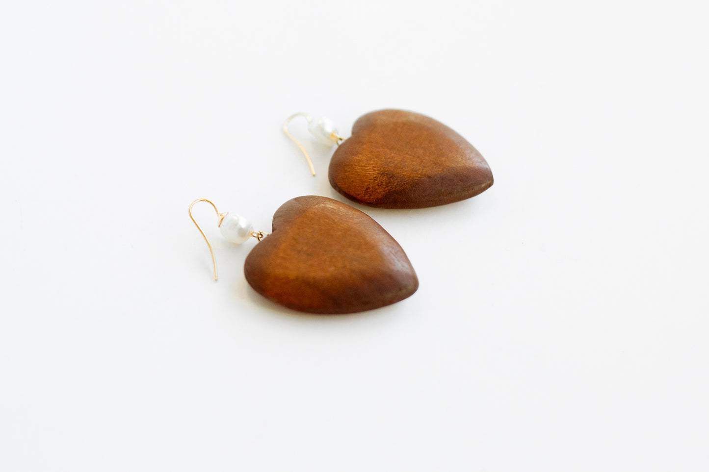 
                  
                    Sophie Monet The Wood Heart Earrings - Alchemy Works
                  
                