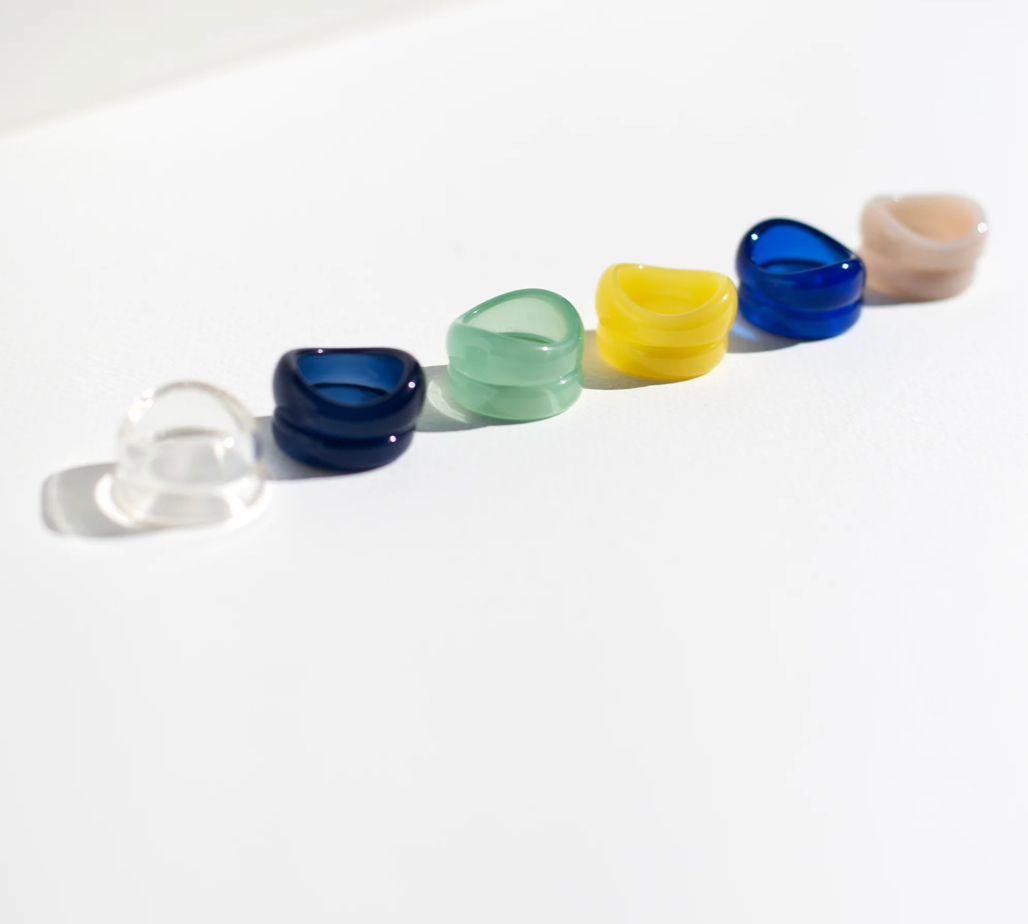 
                  
                    Grace Lee Resin Stacker Ring - Alchemy Works
                  
                