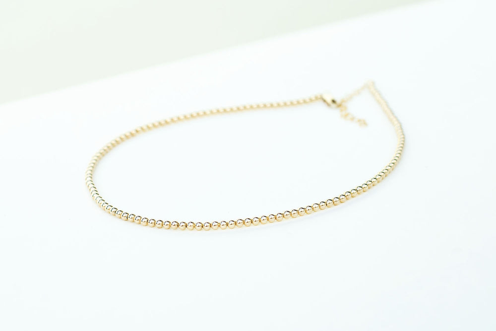 
                  
                    Karen Lazar 3mm Yellow Gold Filled Necklace - Alchemy Works
                  
                