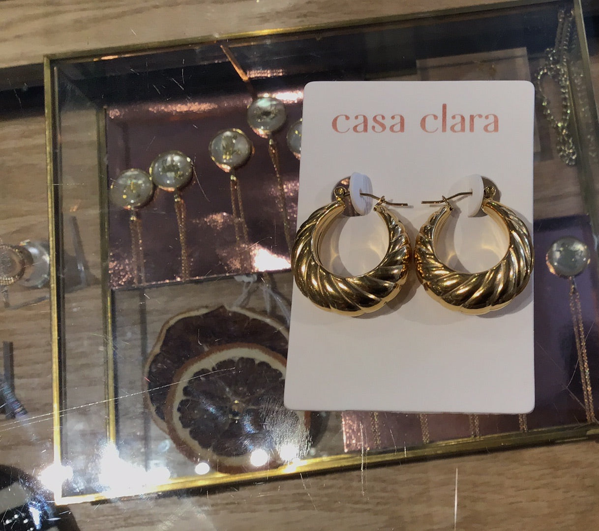 
                  
                    Casa Clara Cameron Gold hoop - Alchemy Works
                  
                
