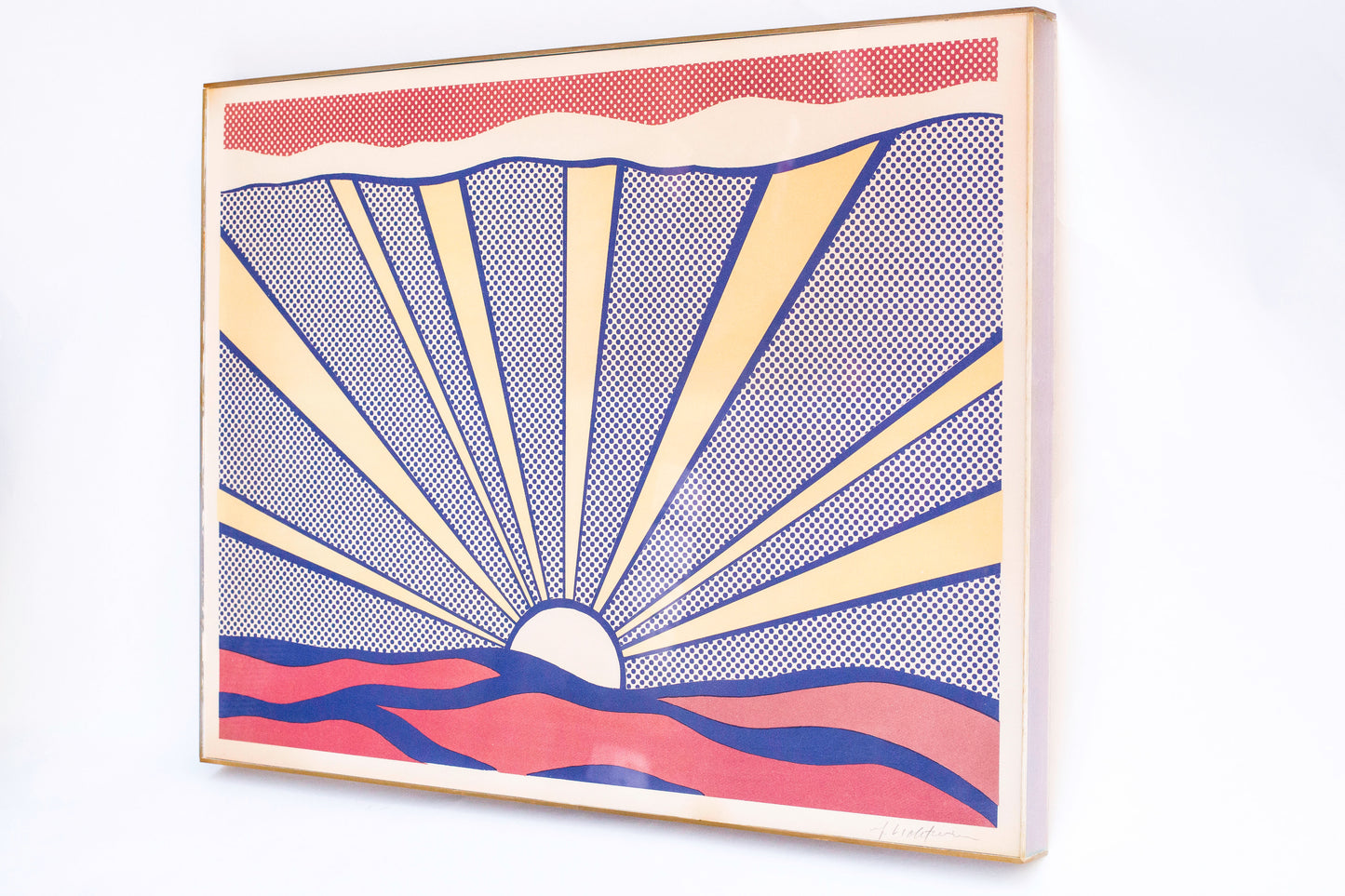 Roy Lichtenstein “Sunrise” original print - Alchemy Works