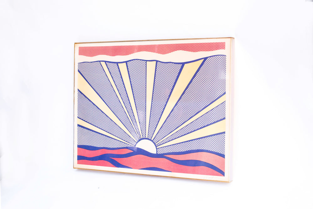 
                  
                    Roy Lichtenstein “Sunrise” original print - Alchemy Works
                  
                