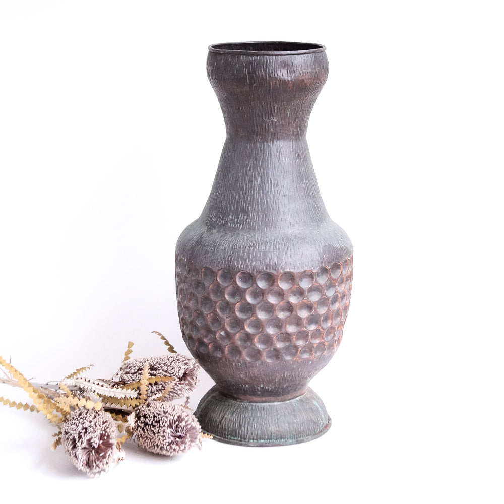 Vintage Large Copper Vase - Alchemy Works